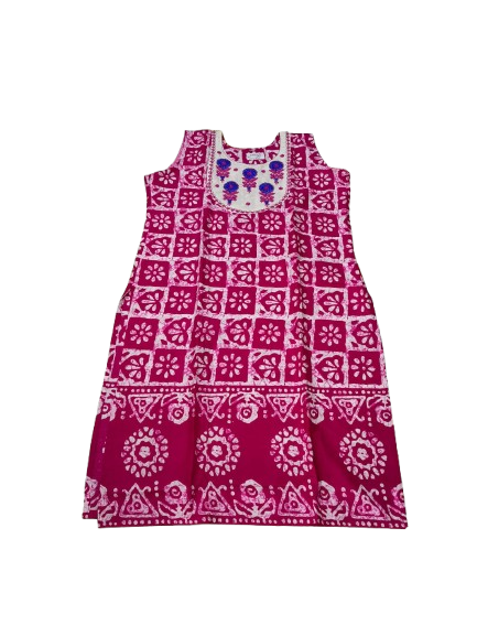 Cotton Kurti With Sleeves