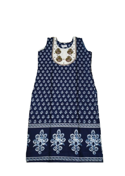 Cotton Kurti With Sleeves