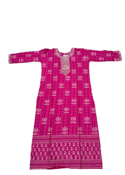 Cotton Floral Kurti