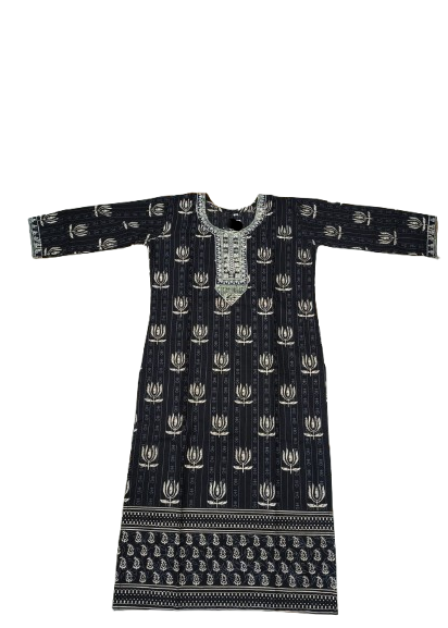 Cotton Floral Kurti