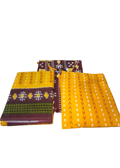 Sambalpuri Patiyala Kurti Set