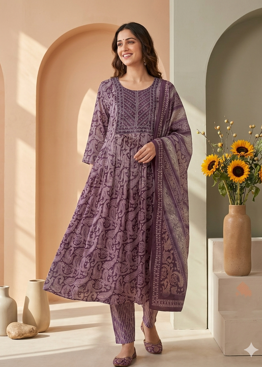 Anarkali Suit Set