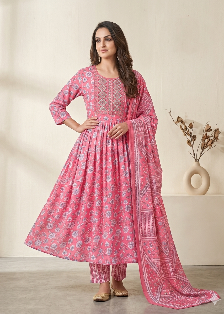 Anarkali Suit Set